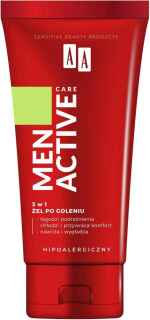 AA Men Active Care 3in1 Aftershave-Gel 100 ml