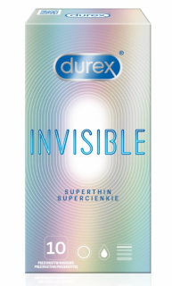 Durex Invisible Extra Thin Superdünne Kondome