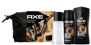 Axe Dark Temptation Men Gift Set ( Deodorant spray 150 ml + Shower Gel 250 ml + Aftershave 100ml )