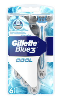 Gillette Blue III COOL Fertigrasierer 6 Stk