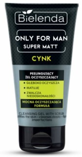 Bielenda Only For Men Super Mat Gesichtsreinigungsgel für Männer 150 ml