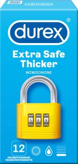 Durex Extra Safe Thicker dickere kondome mit mehr gel